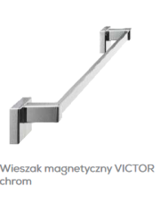 Wieszak magnetyczny Victor 450 mm chrom